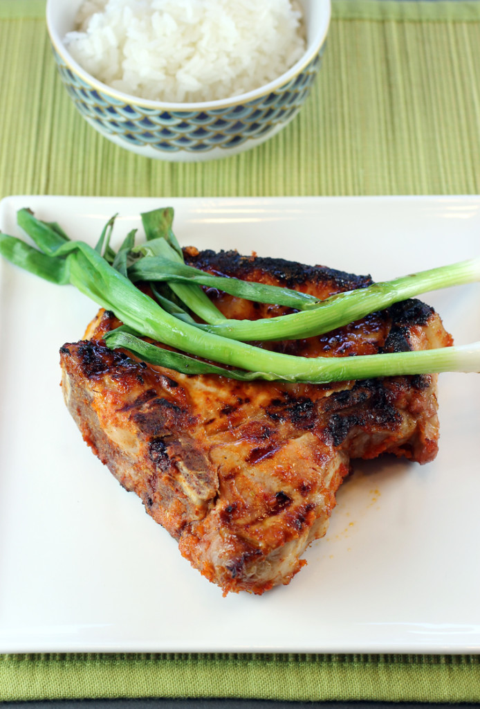Fire Up the Grill for Korean-Inspired Pork Chops | Food Gal
