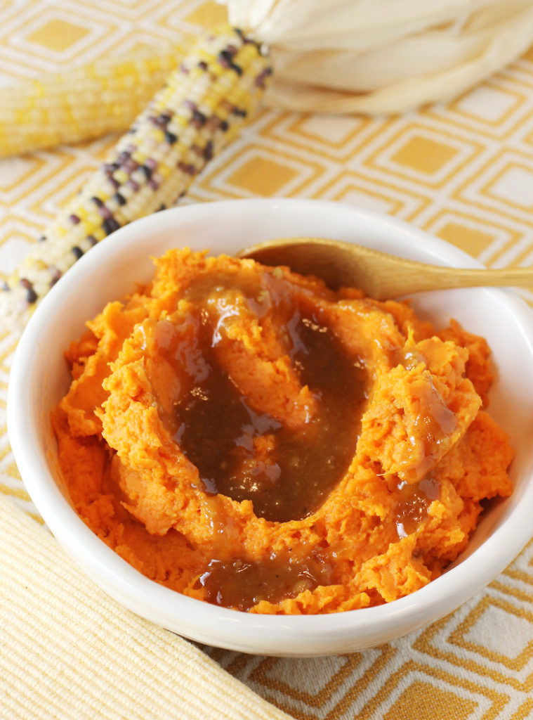 Dorie Greenspan’s Miso-Maple-Jammed Sweet Potatoes | Food Gal