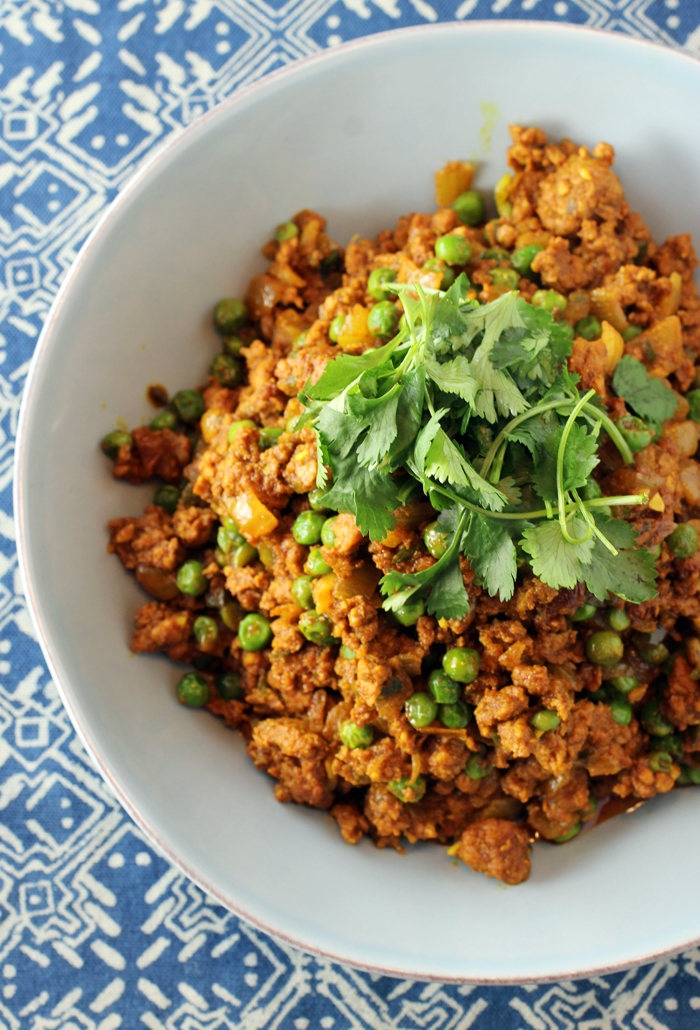 Easy-Peasy Spiced Ground Lamb with Peas | Food Gal