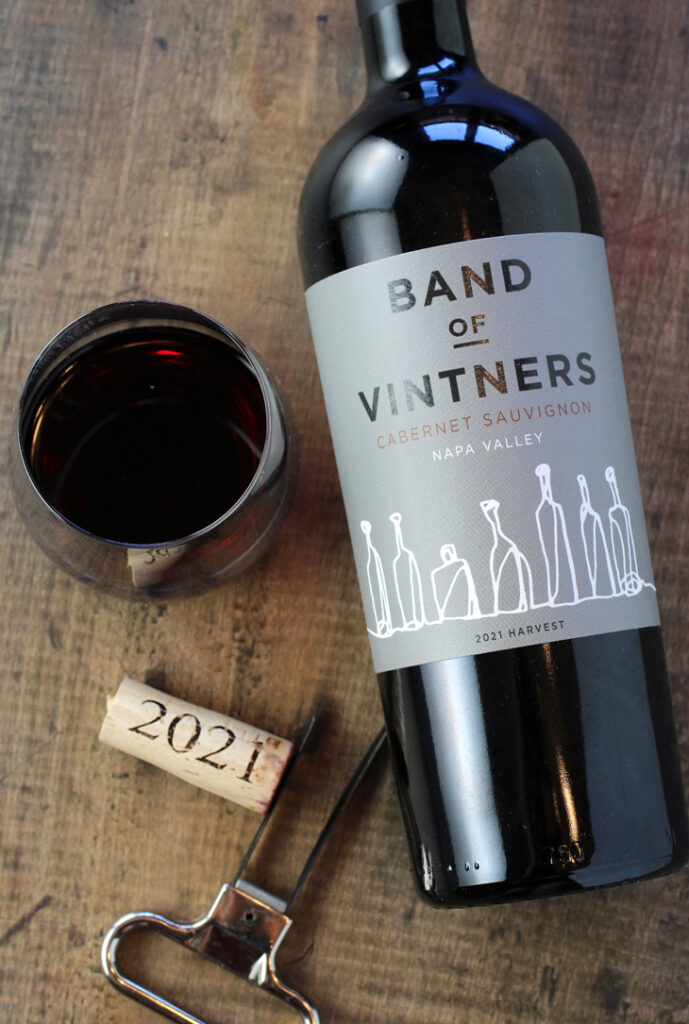 The 2021 Band of Vintners Cab.