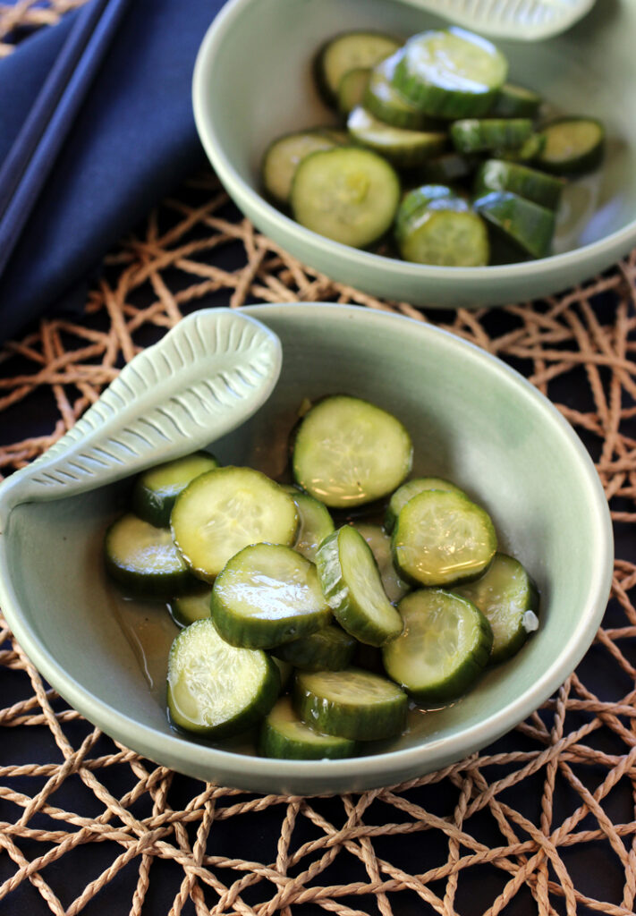 Yup, a splash of soda pop adds a fun sweetness to these pickled cucumbers.