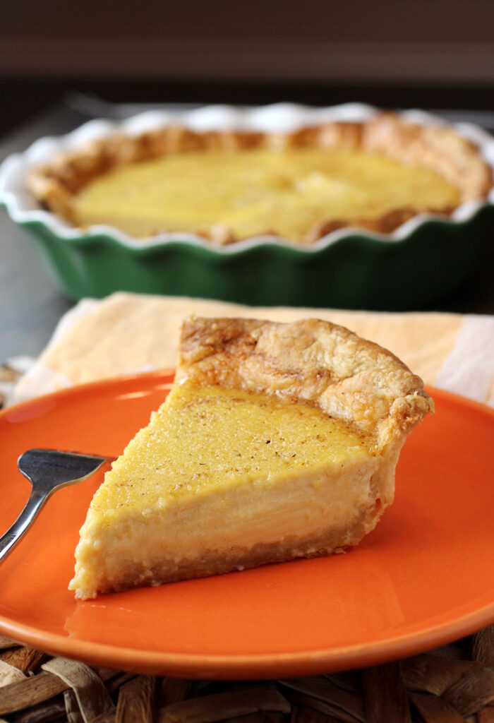 Not your ordinary custard pie.