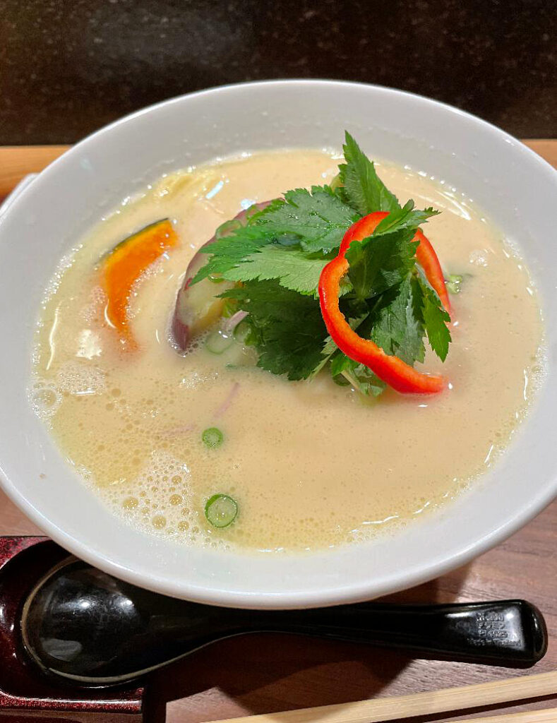 Chicken ramen worth seeking out and standing in line for at Kagari Ramen.