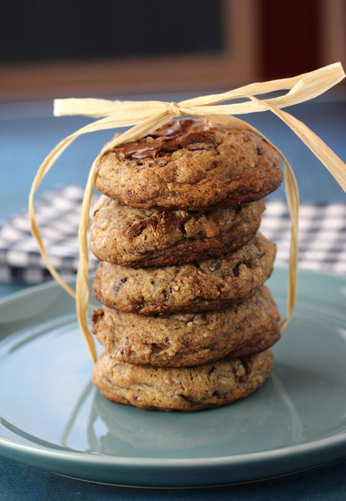 Plenty of chocolate, hazelnuts, and Nutella make these cookies unforgettable.